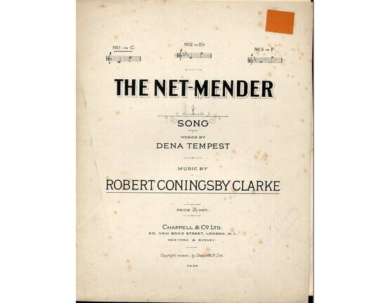 4 | The Net-Mender - Song in the key of C Major for Low Voice