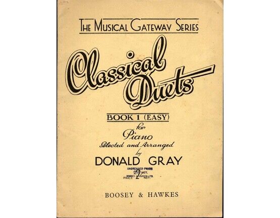 4110 | Classical Duets for piano - The Musical Gateway Series  - Book 1 (Easy)