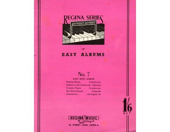 4130 | Easy Duet Album - Regina Series of Easy Albums (without Octaves) Series No. 7