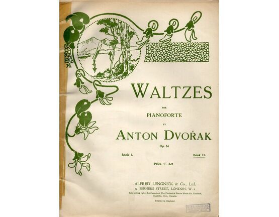 422 | Dvorak - Waltzes for piano - Op. 54 - Book II