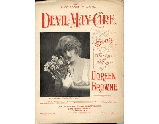 4466 | Devil May Care - Song Featuring Miss Dorothy Ward