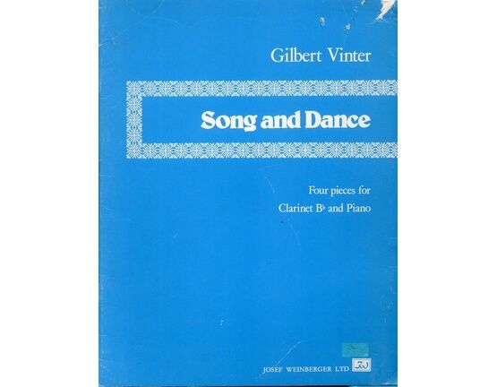 4580 | Song and Dance - Four Pieces for Clarinet B Flat an Piano