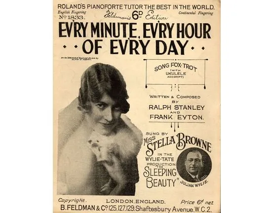 4603 | Ev&#039;ry Minute, Ev&#039;ry Hour of Ev&#039;ry Day - Fox-trot song - Sung in the WyLie-Tate Productio of &#039;The Sleeping Beauty&#039;