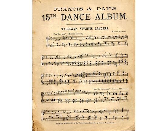 4614 | Francis and Days 15th Dance Album - For Piano Solo