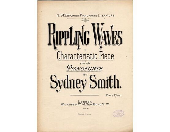 4672 | Rippling Waves - Characteristic piece for the piano