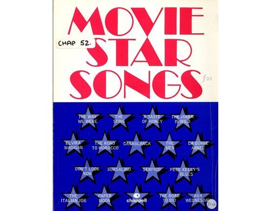 4727 | Movie Star Songs - With Photos