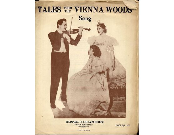 4850 | Tales from the Vienna Woods - Adapted from Johann Strauss&#039;s famous Waltz - Song version with Piano accompaniment