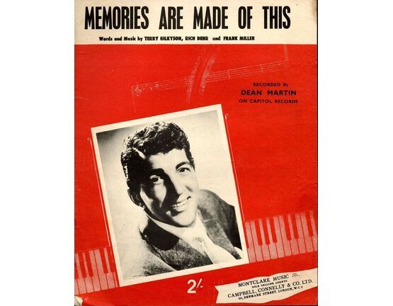 4856 | Memories are made of this - As featured by Dean Martin - Song