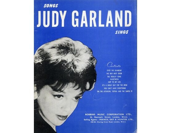 4860 | Songs Judy Garland Sings