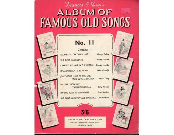 4861 | Francis &amp; Days Album of Famous Old Songs - No. 11