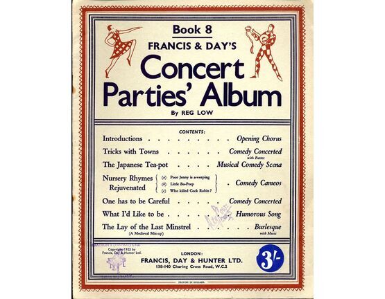 4861 | Francis &amp; Day&#039;s Concert Paries&#039; Album - Book 8