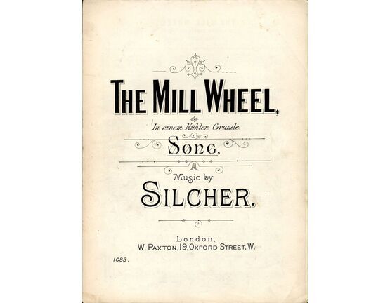 5 | The Mill Wheel  in Yonder Sheltered Valley - W. Paxton Edition No. 1083