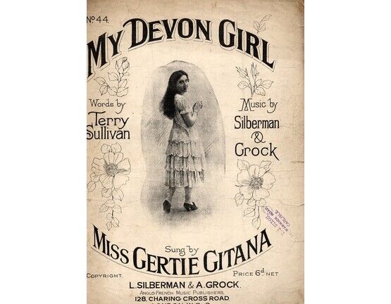 5039 | My Devon Girl - Song as performed by Miss Gertie Gitana