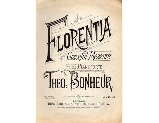 5145 | Florentia - Graceful Measure For the Pianoforte