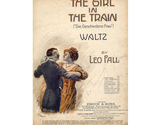 5181 | The Girl in The Train - (Die Geschiedene Frau) - Waltz - For Piano Solo