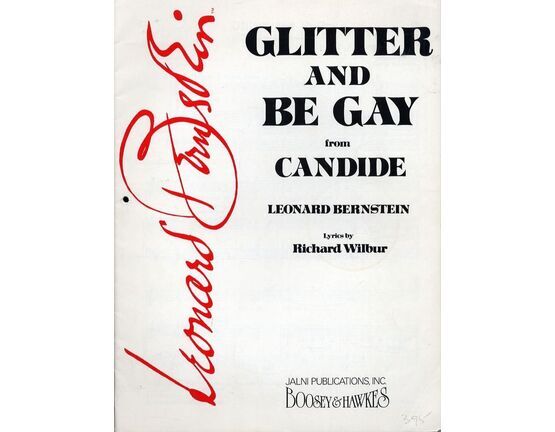 5329 | Glitter and be Gay (Cunegonde&#039;s Jewel Song) - From Candide - For Piano and Voice