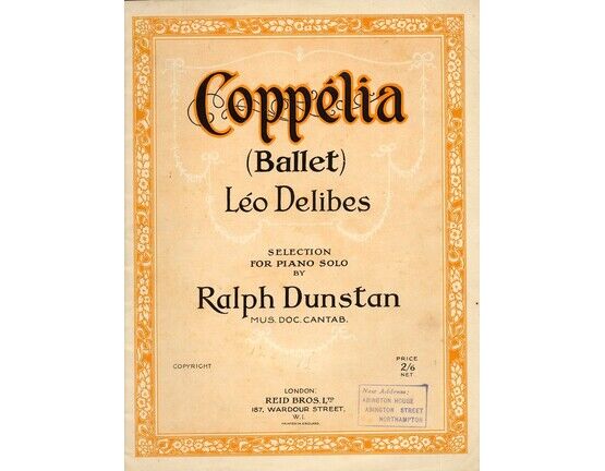 5344 | Coppelia - Piano Selection from the Ballet - Piano Solo