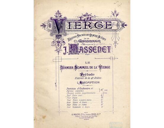 5446 | Le Dernier Sommeil De La Vierge - Prelude