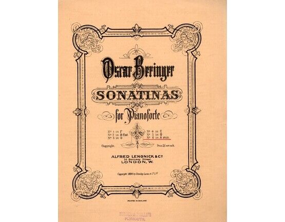 5455 | Sonatina in A minor, No. 6