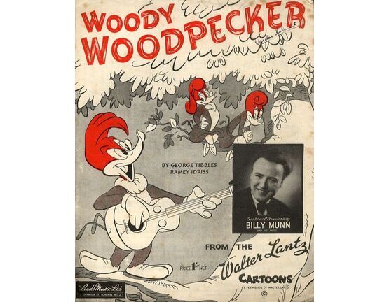 5532 | Woody Woodpecker - Song From the Walter Lantz Cartoon - Featuring Billy Munn