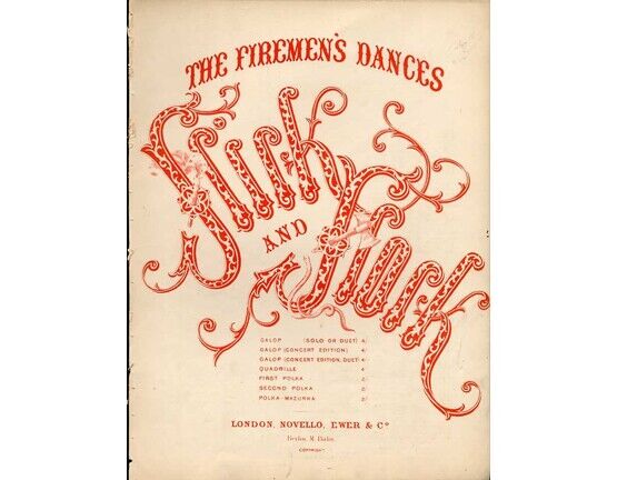 5753 | Flick and Flock - Fireman&#039;s Galop by P. Hertel - Op. 33 for Piano