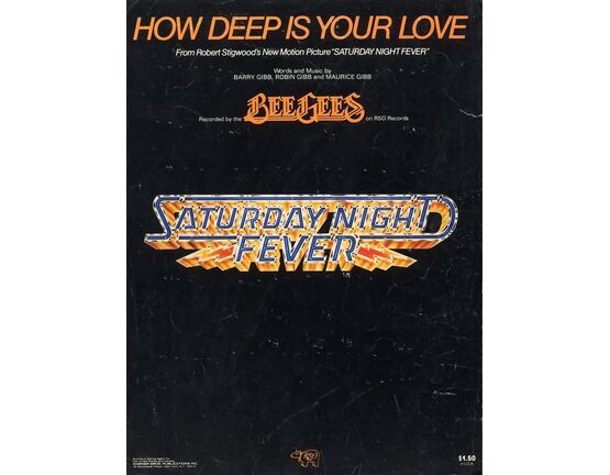 6142 | How deep is your love - Song - As recorded by the Bee Gee&#039;s on RSO Records