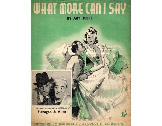 6360 | What More Can I Say - Song - Featuring Flanagan and Allen