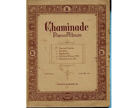 6442 | Chaminade Piano album - Containing five items