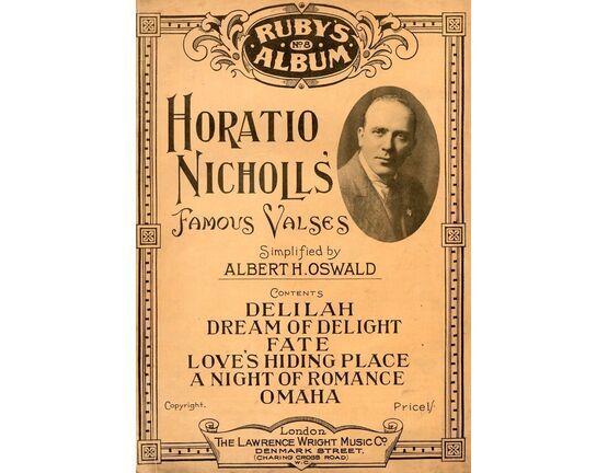 6543 | Horatio Nicholls&#039; Famous Valses - Ruby&#039;s Album No. 8