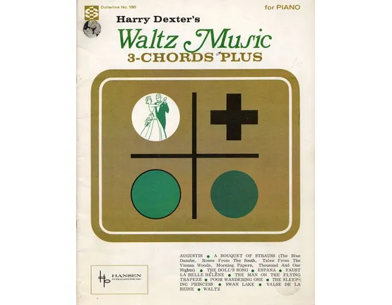 6627 | Harry Dexter&#039;s - Waltz Music 3-Chords Plus for Piano - Dollar Line No. 156