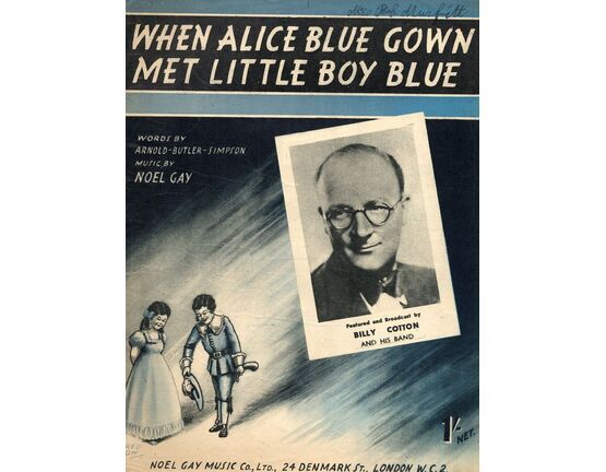 6629 | When Alice Blue Gown Met Little Boy Blue -  Hutch, Billy Cotton