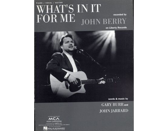 6657 | What&#039;s In It For Me - Featuring John Berry