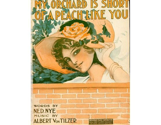 6658 | My Orchard is short of a Peach like You - Song for Piano and Voice