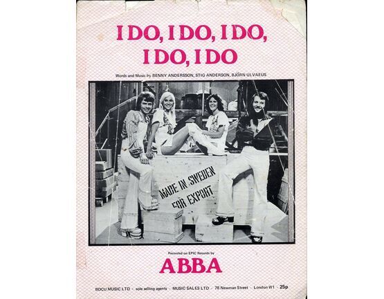 6696 | I DO, I DO, I DO, I DO, I DO - Song By ABBA