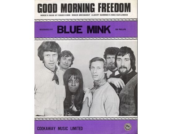 6725 | Good Morning Freedom - Recorded by Blue Mink on Philips - For Piano and Voice with Chord symbols