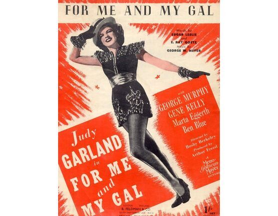 7784 | For Me and My Gal -  Featuring Judy Garland