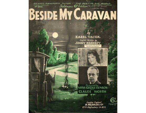 7791 | Beside my caravan - Song featuring Miss Cecile Benson and Claude Worth