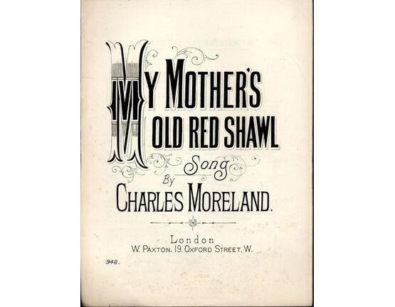 7800 | My mother&#039;s old red shawl - Song