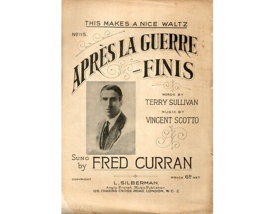 7802 | Apres La Guerre - Finis - Song featuring Fred Curran