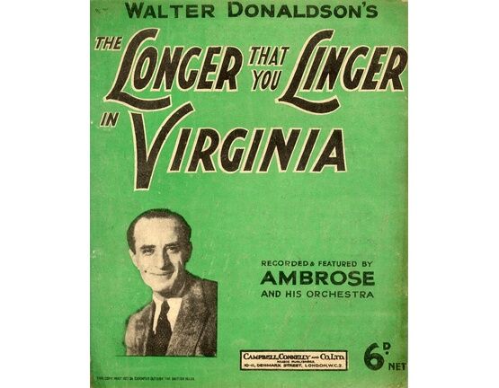 7808 | The Longer That You Linger in Virginia - Song featuring Ambrose