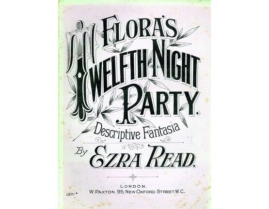 7814 | Flora&#039;s Twelfth Night Party - Descriptive Fantasia for Piano Solo - Paxton Edition No. 1371