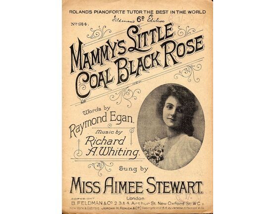 7823 | Mammys Little Coal Black Rose - Miss Aimee Stewart