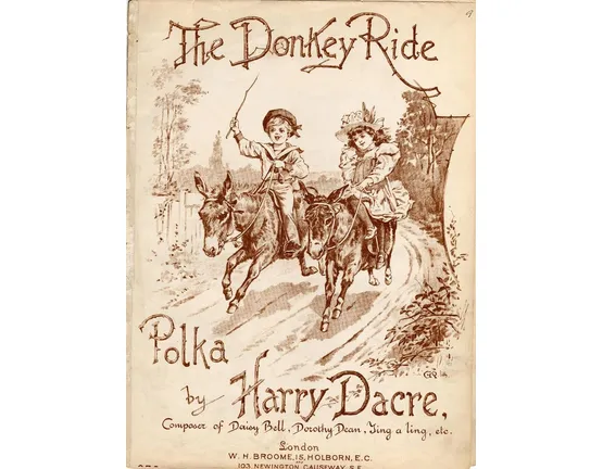 7825 | The Donkey Ride - Polka for Piano Solo