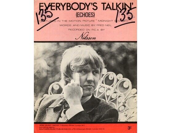 7849 | Everybody&#039;s Talkin&#039; - Song - Featuring Nilsson