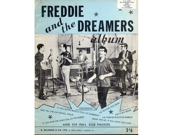 7871 | Freddie &amp; the Dreamers Album - For Vocal, Piano or Guitar