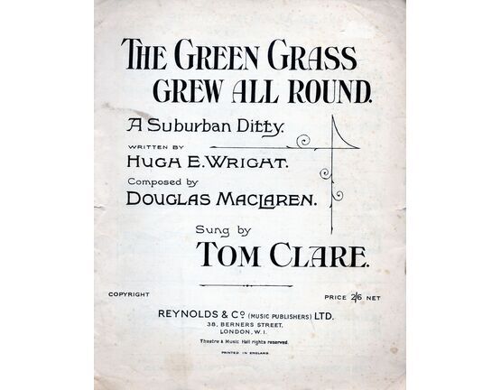 7941 | The Green Grass Grew All Around - A Suburban Ditty - Sung by Tom Clare