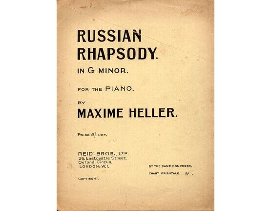 7984 | Russian Rhapsody in G Minor - Piano Solo