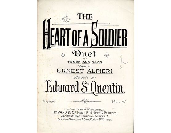 7992 | The Heart of a Soldier - Duet for Tenor and Bass