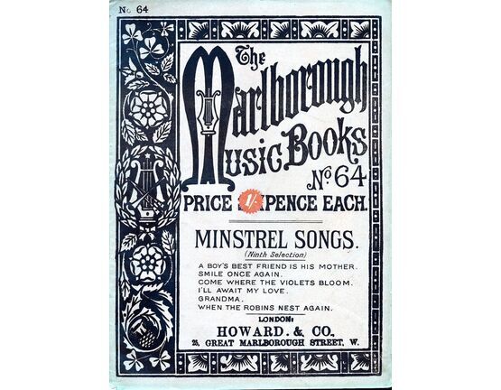 7992 | The Marlborough Music Books Series No. 64 - Minstrel Songs (Ninth Selection)