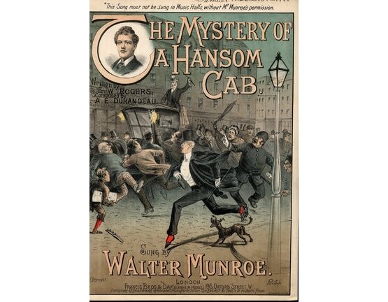 8003 | The Mystery of a Hansom Cab - Sung by and Featuring Walter Munroe